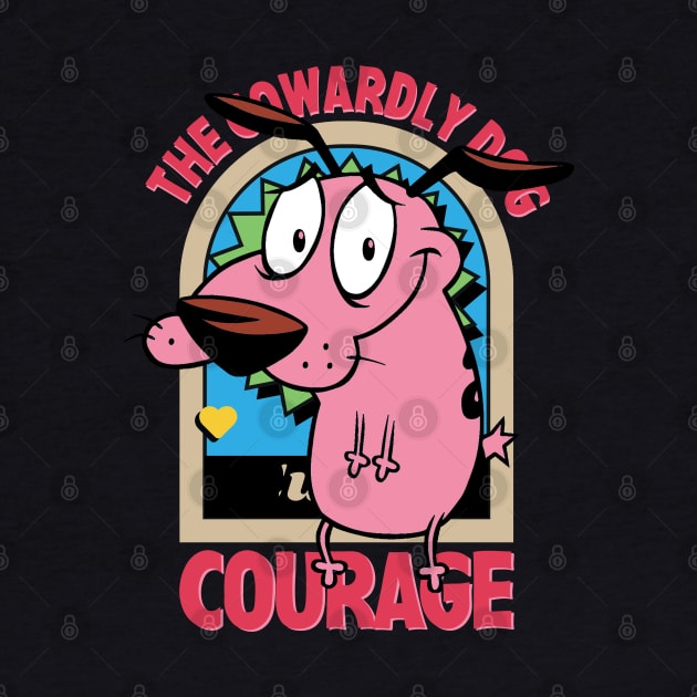 courage dog by Colana Studio